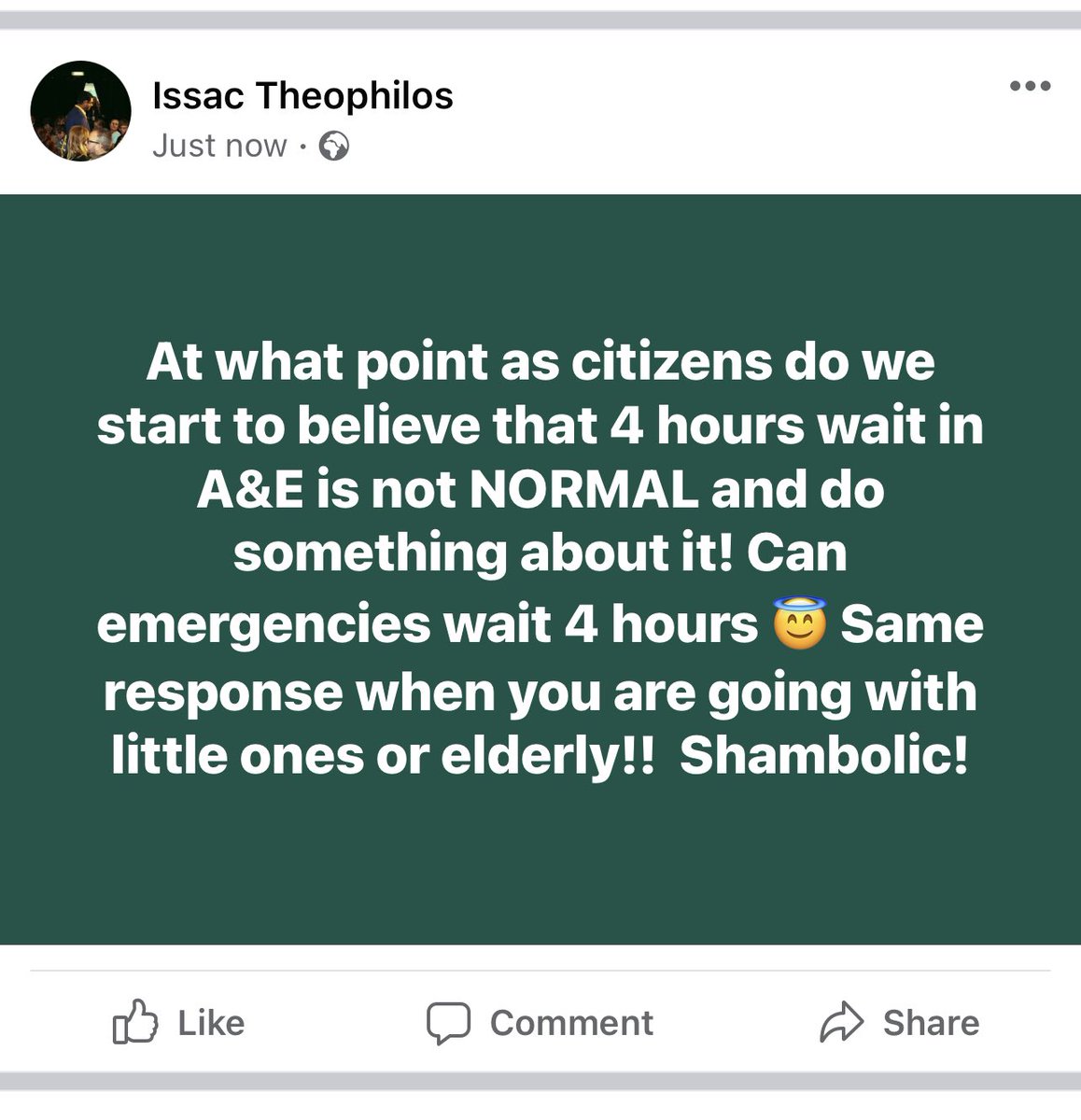 Issac Theophilos (@issactheophilos) on Twitter photo 