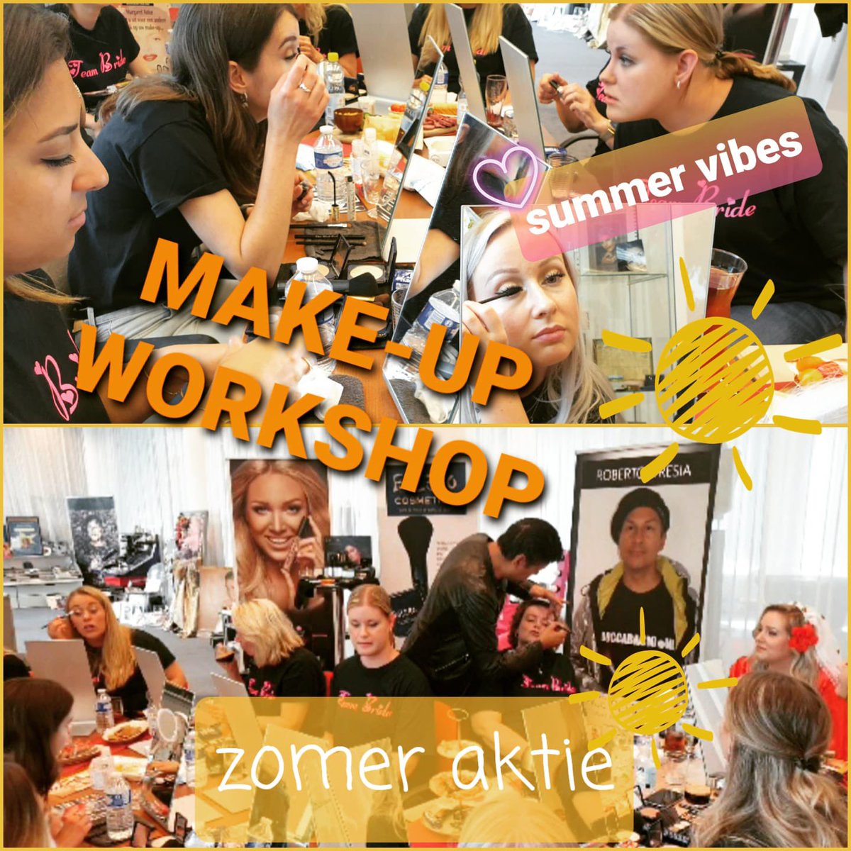 #makeupworkshops #DenHaag voor boekingen info@boccabacio.nl