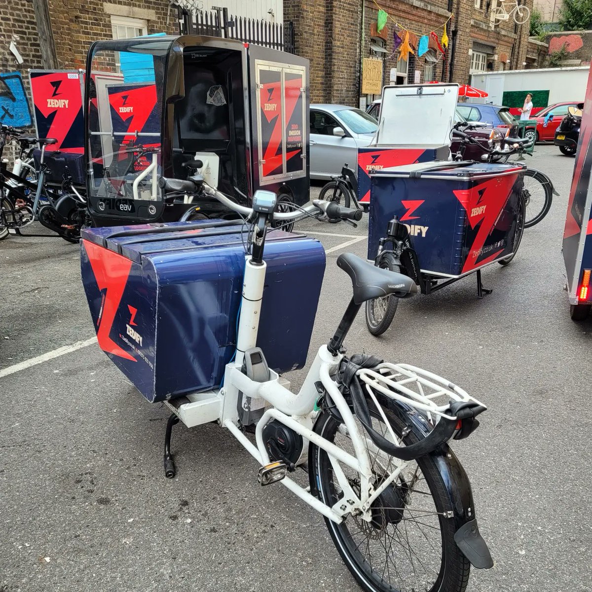 Time for a service and to check out <a href="/zedifybtn/">ZedifyBTN</a>'s fleet. #CargoBike #UrbanArrow