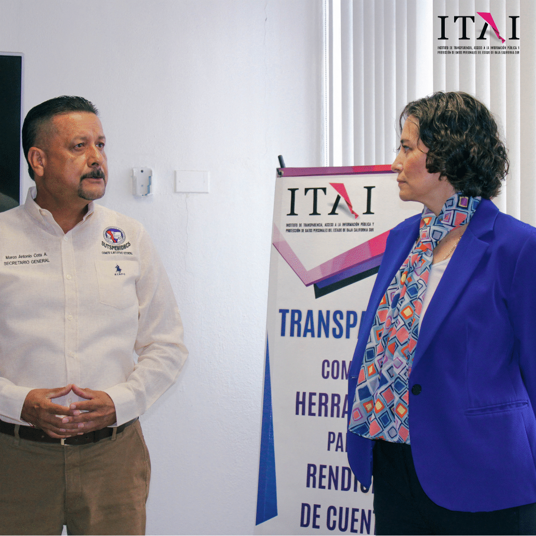 itaipbcs's tweet photo. Con el motivo de fortalecer la cultura por la transparencia y rendición de cuentas, el #ITAIBCS impartió una capacitación en materia de transparencia a sindicatos del Estado de Baja California Sur.

"Cuanta más transparencia, mayor participación" 
#TransparenciaSomosTodos https://t.co/ZhEcgttapv