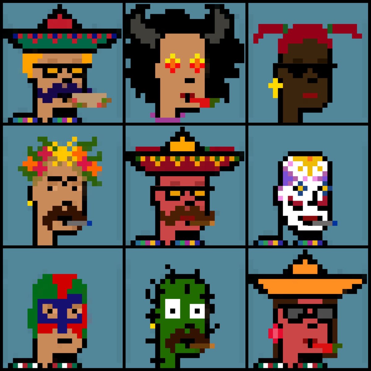 SmolAge_NFT's tweet photo. MAX HABANERO MI HERMANO Y HERMANA

5x WL spots for @losmexicanosnft (2 FREE MINTS PER WL)

🇲🇽 Retweet
🇲🇽 Follow @losmexicanosnft 
🇲🇽 Comment your wallet

You will be re-rolled if your wallet isn't in the comments

Good luck! https://t.co/V7kRg3iN5T