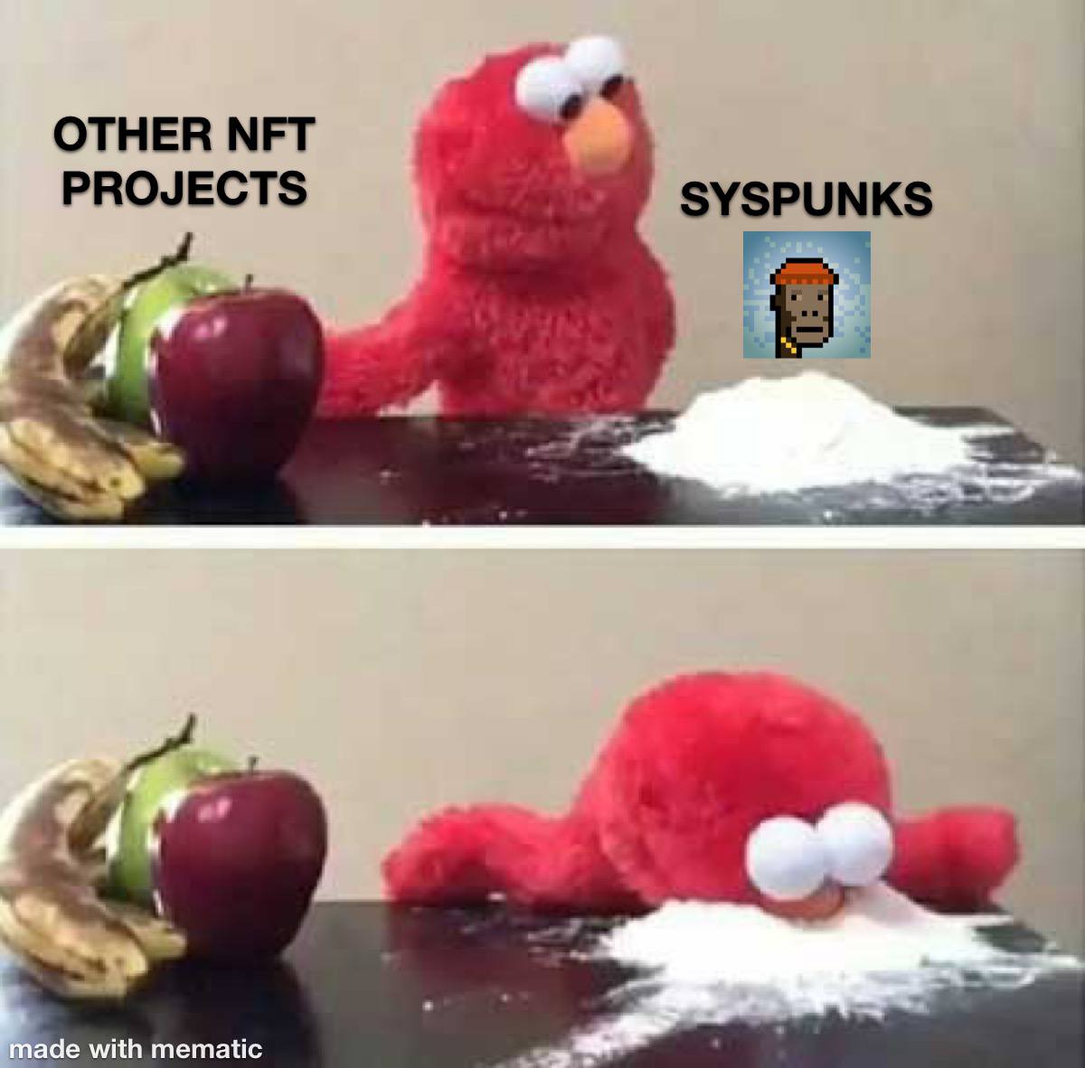 AnthonyPando10's tweet image. Hey the @syspunks mint is open on the @syscoin network! Come and mint yours 😎
Thank you @BD_Ventures ❤️

#SysPunks #NFT #NFTs #CryptoPunks #BlockDeskVentures #BDVentures