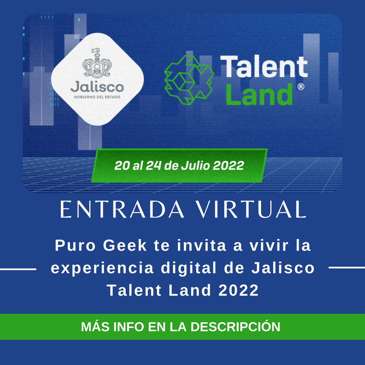 purogeekcr's tweet image. ¡Te invitamos a asistir al Talent Land 2022!

1. Dale like a esta publicación.
2. Etiqueta a 3 amigos.
3. Síguenos en Facebook, Twitter e Instagram.
FB: Puro-Geek.com
IG: @purogeekcr
TWT: @purogeekcr

#PuroGeek #TLand2022 #TalentNetwork #talentworld #talentrepublic