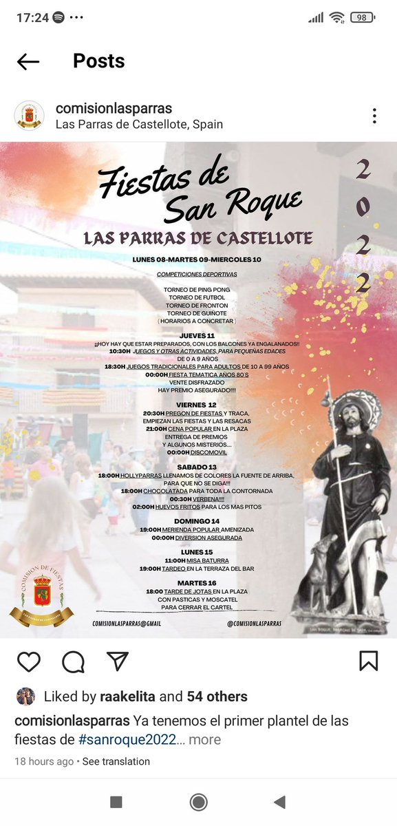 VictorFreso's tweet photo. OK, me han pasado el cartel de las fiestas de mi pueblo. Os dejo a vosotros hacer zoom y tal, ya me contáis. https://t.co/aWALH0GVjh