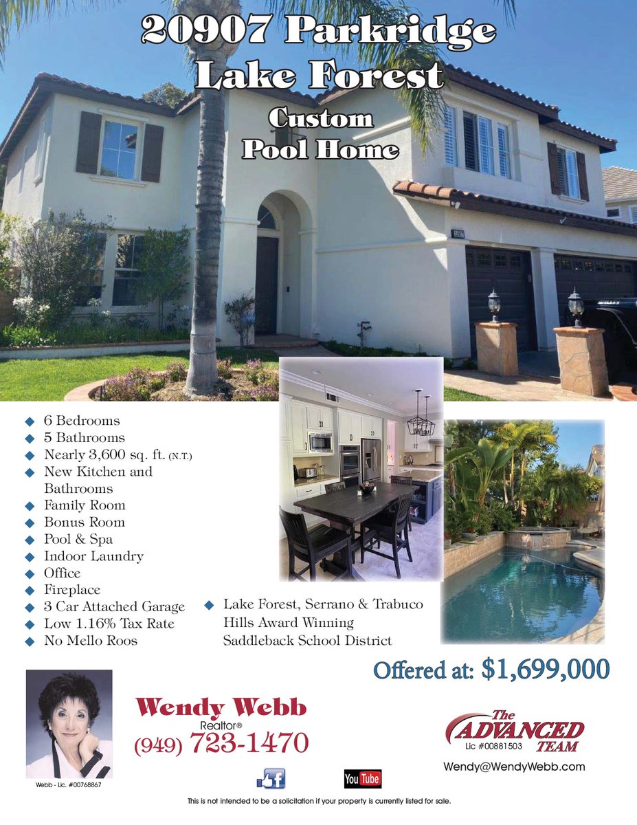 Wendywebbhomes's tweet photo. Call for a private showing https://t.co/xUSvAdnGqo