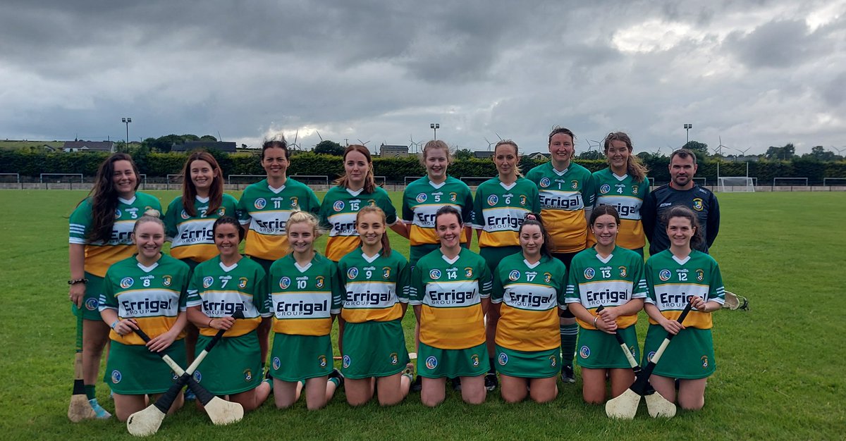 Tonight before our Senior game <a href="/ErrigalGroup/">Errigal</a> reps Maira and Eimear presented the girls and management with new jerseys, skorts and training tops. 

We want to thank Errigal for this gesture and for the continued support they provide throughout the club.