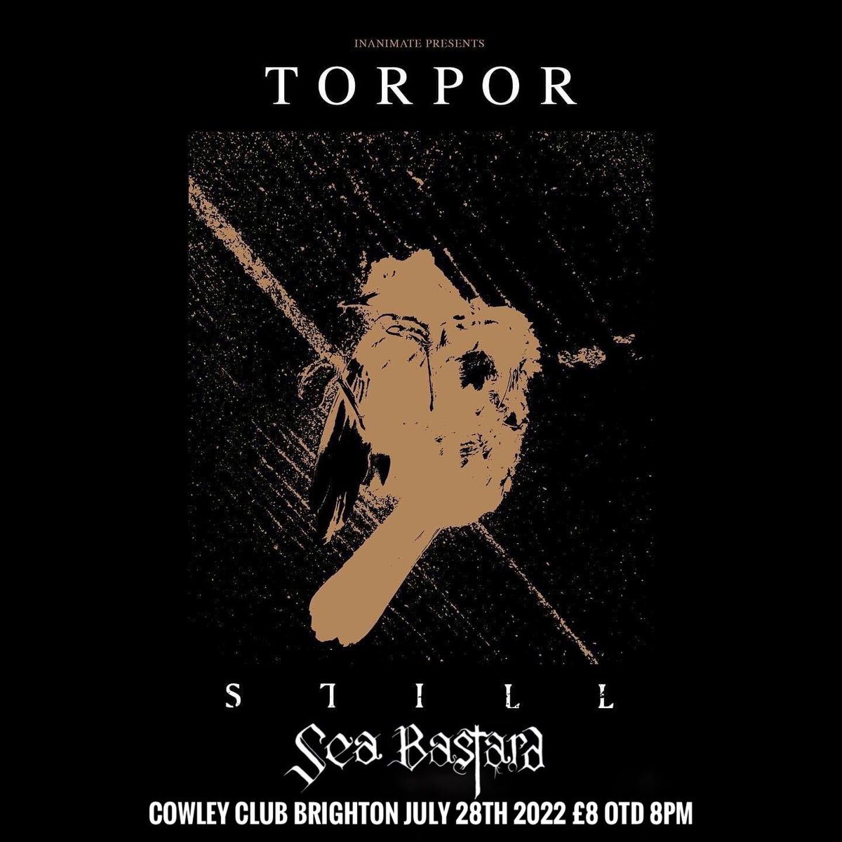 We're finally debuting our new song at this show.

We got Zuckerberg'd on Facebook so only just starting to build that platform back, add us if you want updates there and we do weekly stupid rehearsal pics on Instagram as we're doom influencers!