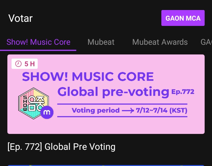 ArgVotaciones's tweet photo. 💫PRE-VOTACIÓN MUSIC CORE 

ARMY!! YetToCome y MORE se encuentran nominadas en MUSIC CORE en la pre-votación,  se encuentran en #6to y #11mo lugar 
Pasen a votar por ellas 
Link 🗳 
(https://t.co/35ugswU3YS)
@BTS_twt https://t.co/2hl4eBl5Bc