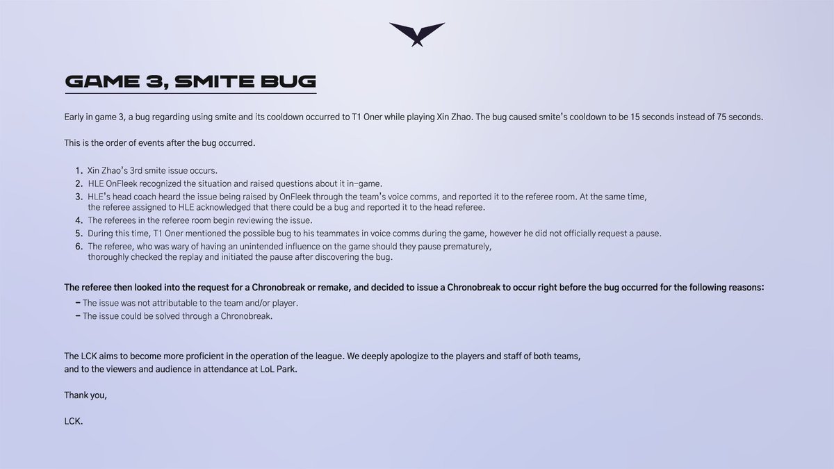 LCK tweet media