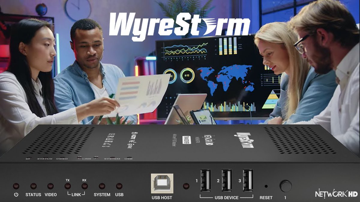 WyreStorm AVoIP NetworkHD 600 Series | NHD-600-TRX SDVoE Transceiver youtu.be/3X9dmR6zlh8

Awarded Best in Market at #ISE2022, the <a href="/Wyrestorm/">WyreStorm</a> NHD-600-TRX is capable of lossless &amp; latency-free 4K60 over a 10GbE network. Designate as a Tx or Rx. Learn more now!