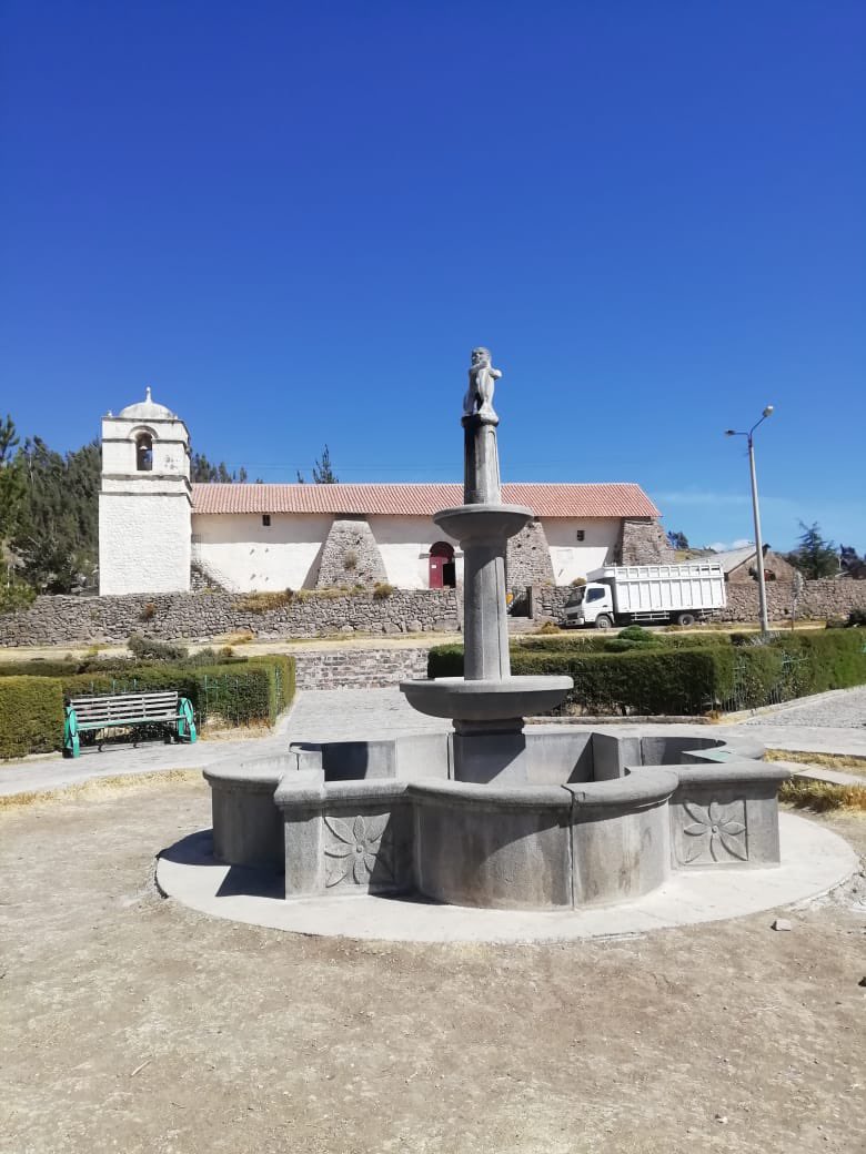 campperu's tweet photo. Blue skies at #CampColca 😍 #TeamPuka will be spending some days working on projects for the community here 🇵🇪 #dosomethingamazing @CampsInt https://t.co/zwePRul4Ni