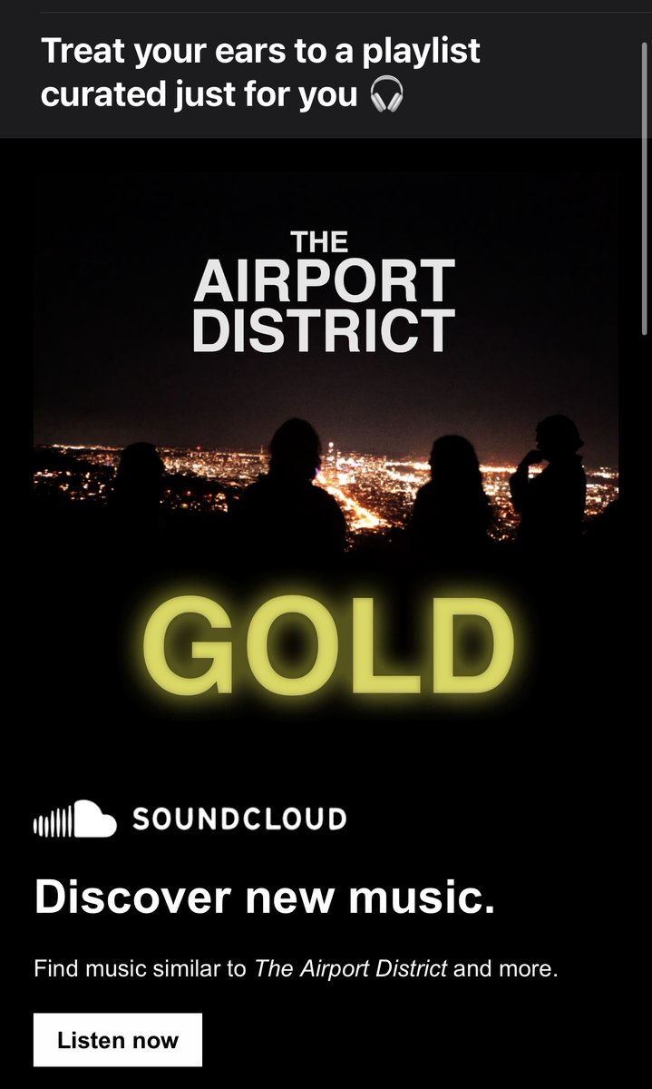 airportdistrict's tweet image. shout out to SoundCloud for recommending some sick new tunes 😤🔥