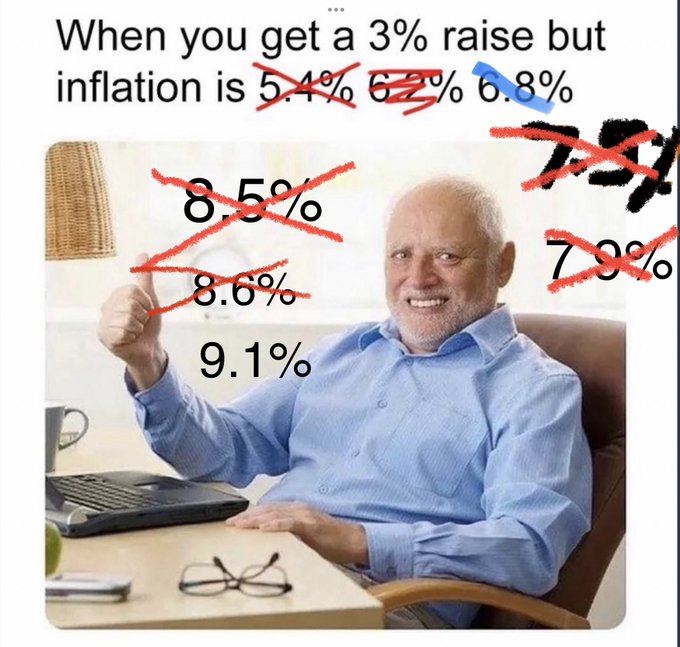 Eva93342339Eva's tweet photo. US #Inflation Accelerates to 9.1%, Once Again Exceeding Forecasts
In such a large economic environment
We need to manage our savings more carefully #inflation https://t.co/FGlV1JdNTc