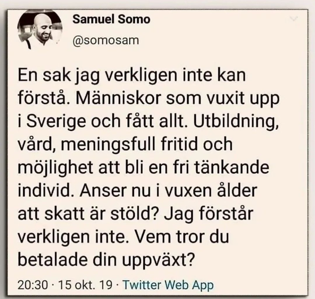 SisselaAndren's tweet photo. Precis. Så. https://t.co/C6oyY9HdJe