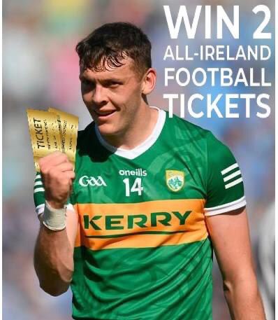 LiosPoil_CLG's tweet photo. TWO TICKETS TO PARADISE!
Imir Lotto CLG Lios Póil an tseachtain seo, agus beidh seans agat ticéadaí a bhuachaint go dtí Cluiche Ceannais na hÉireann. Play our lotto before July 20 and you'll gain entry to a draw for two tickets to the All-Ireland. Link: https://t.co/13jiudduFF https://t.co/wE7GO7qJFP