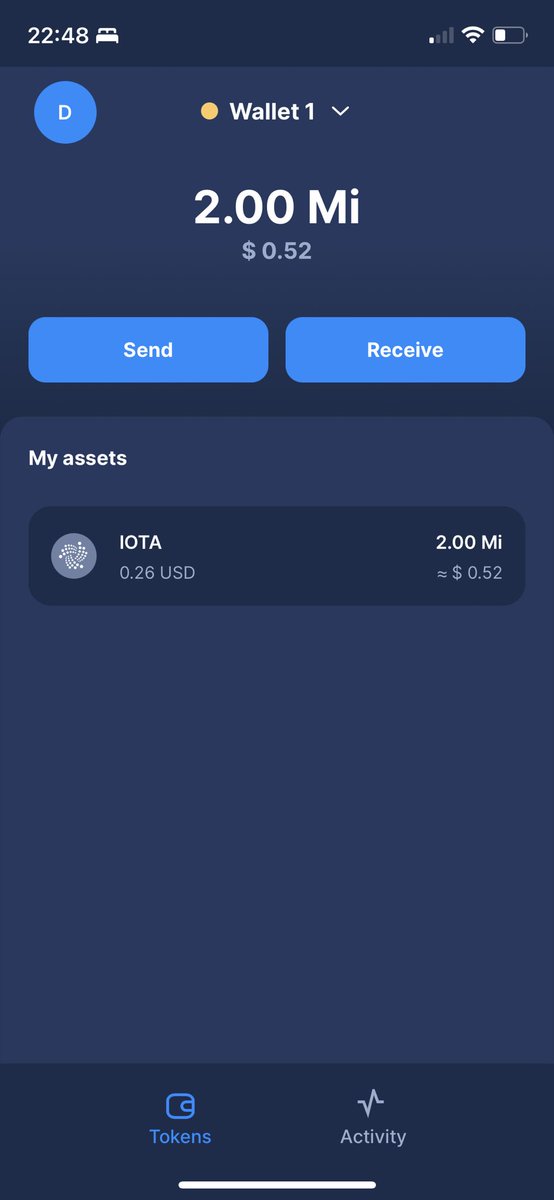 #IOTA going mobile with the #Firefly beta 🔥🚀

Amazing work by the <a href="/fireflywallet/">Firefly</a> team 👏 Already feels really smooth.