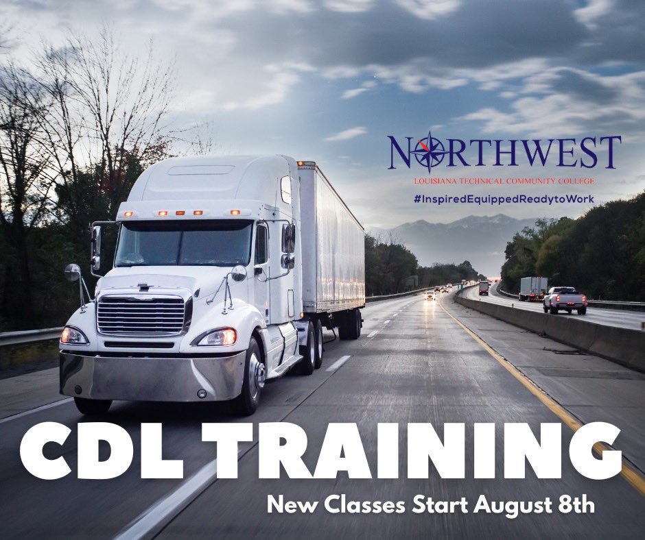🚛 GET ON THE ROAD TO YOUR FUTURE🚛
NLTCC's fully accredited Commercial Driver’s License (CDL-A) training program can prepare you for a lucrative future in the growing commercial trucking industry.  
Contact Renee Sears or Jennie Cruse at 371-3035 ASAP for enrollment requirements