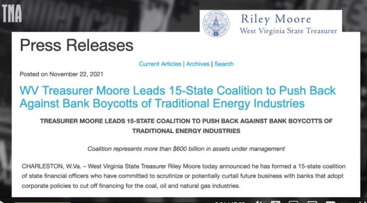 1BLKNITE's tweet image. Arizona, W Virginia &amp;amp; 13 other states are pulling funds out of banks like Bank of America, as these banks are Woke banks supporting Green SCAM perpetuated by Dems.

Solution, #DefundWokeBanks! 

#AmericFirst!
