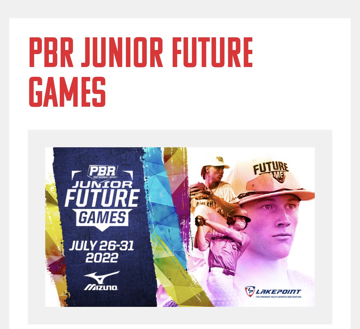 Ripken Birdwell (@ripken_birdwell) on Twitter photo Would like to thank <a href="/Tyler_King19/">Tyler King</a> and @PBR_Texas for the invite to the PBR Junior Future Games. Excited to represent the state of Texas and play with some of the best in the country. <a href="/Hooks_Recruits/">Hooks High School 🥎⚾️🏐🏀 Recruits</a> <a href="/AR_Sticks/">Sticks Baseball</a> Would like to thank <a href="/Tyler_King19/">Tyler King</a> and @PBR_Texas for the invite to the PBR Junior Future Games. Excited to represent the state of Texas and play with some of the best in the country. <a href="/Hooks_Recruits/">Hooks High School 🥎⚾️🏐🏀 Recruits</a> <a href="/AR_Sticks/">Sticks Baseball</a>