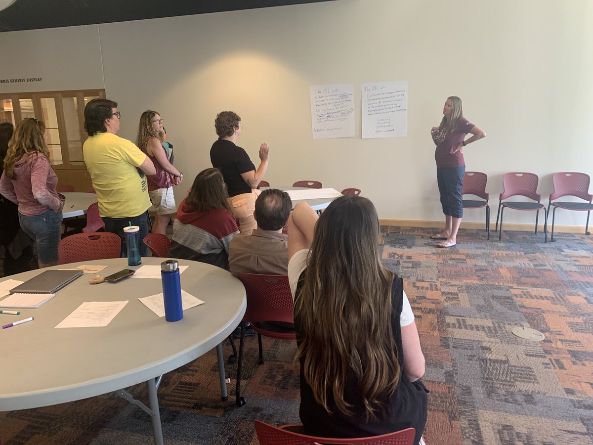 We’ve had a great day brainstorming and collaborating to ensure that our programming is mission-focused, data-driven, and institutionally aligned. #teachingandlearning #retreat