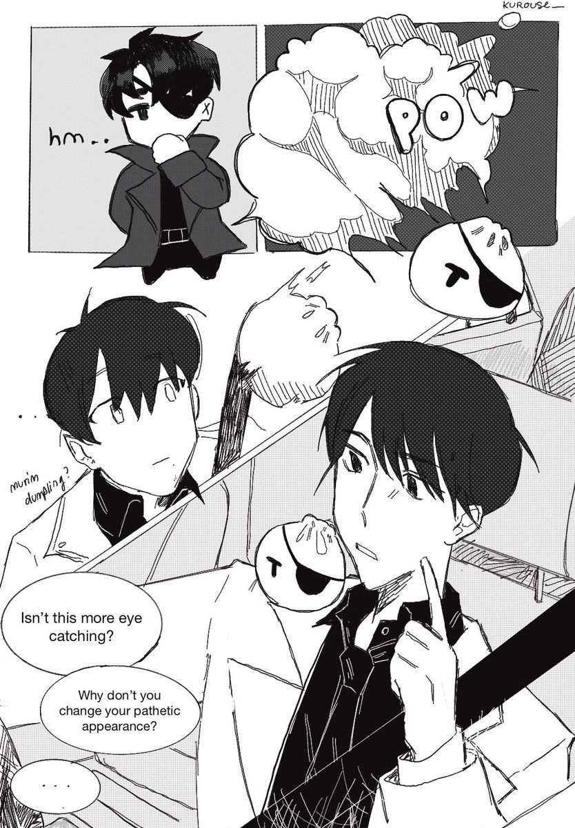kurouse0723's tweet image. 999 Dumpling and Kim Dokja adventures #orv #OmniscientReadersViewpoint #김독자 #전지적독자시점 #kimdokja #yoojunghyuk #art #illustration