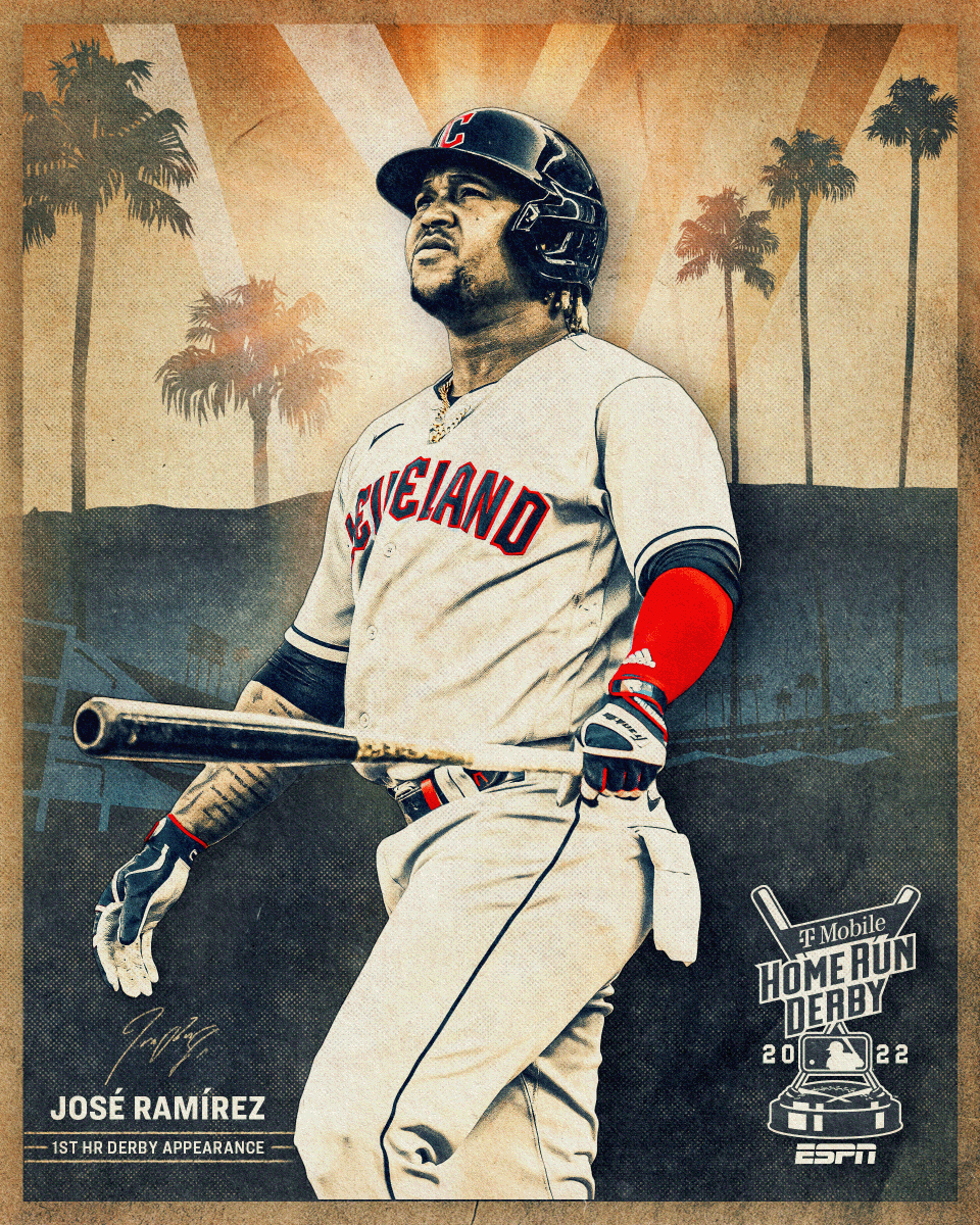 CleGuardians's tweet photo. José Ramírez will be participating in his first Home Run Derby next week in Los Angeles. 🐐

#ForTheLand https://t.co/aip27iJxCd