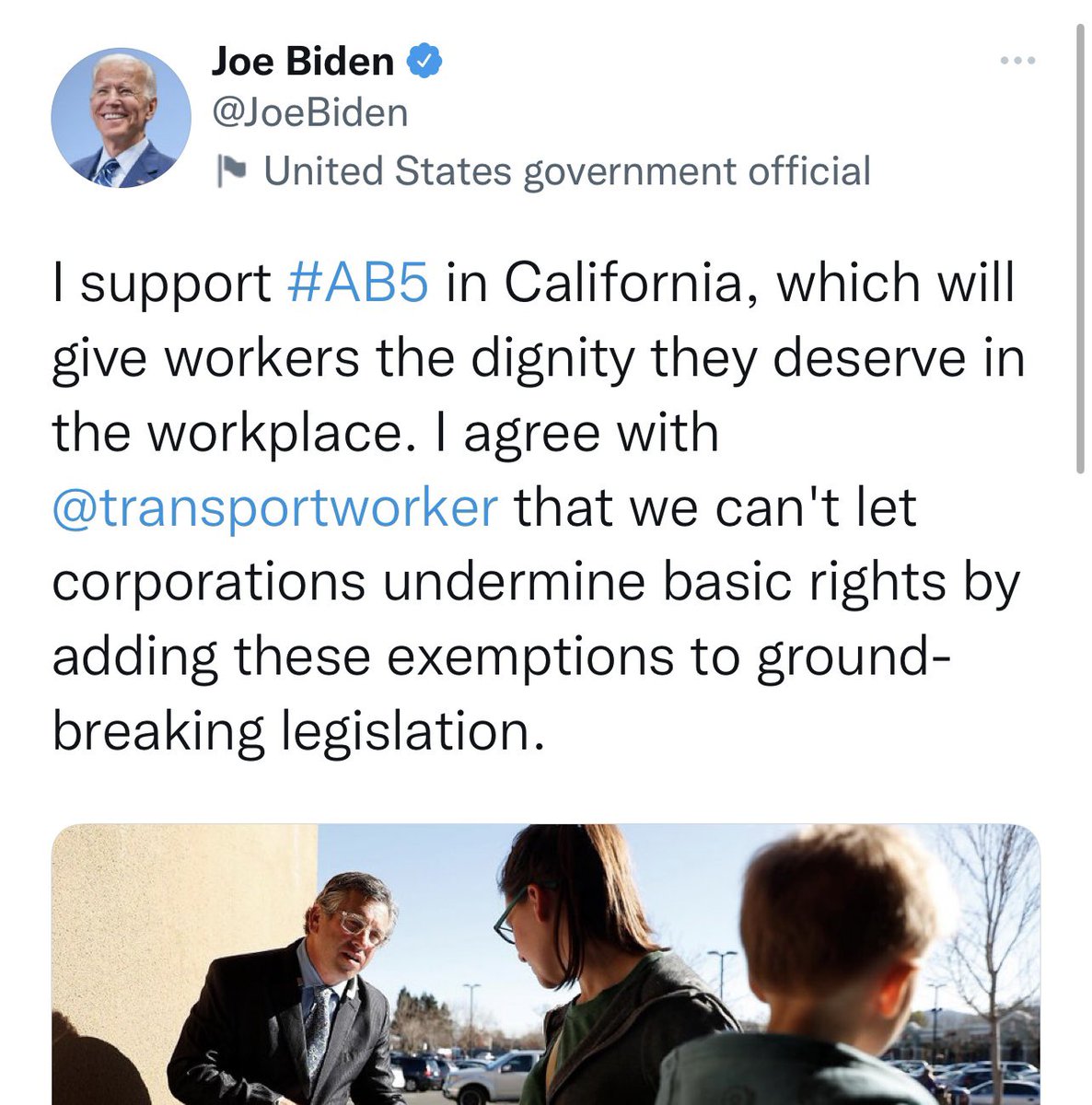 thekimkavin's tweet image. How it started/how it’s going 

(And @TheDemocrats are still trying to take #AB5 nationwide right now…)