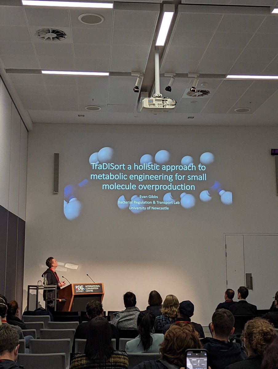 Thomas_Jeffries's tweet image. .@EvoGibbs on Tradis, cadaverine and efflux pumps @AUSSOCMIC1 #2022ASM