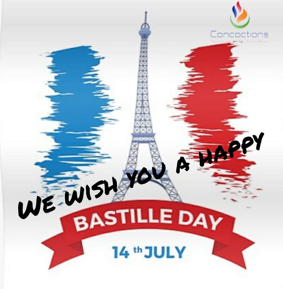 To celebrate Bastille Day, come and discover our menu this weekend 💯 French specialties with an air of musette music.  🎶🎵🎶🎶🎶.  Come find us and Enjoy Concoctions 🇫🇷❤️🇫🇷❤️🇫🇷❤️