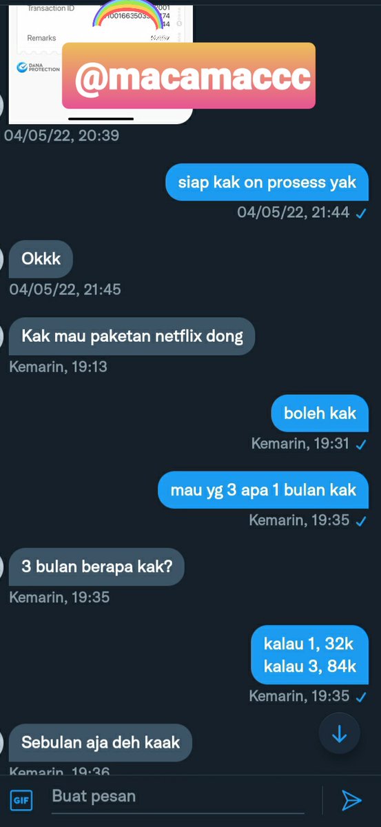 macamaccc's tweet photo. 7. repead order netflix anti gagal, include garansi 

https://t.co/EuqPDSchpy https://t.co/YbULMO6O0i