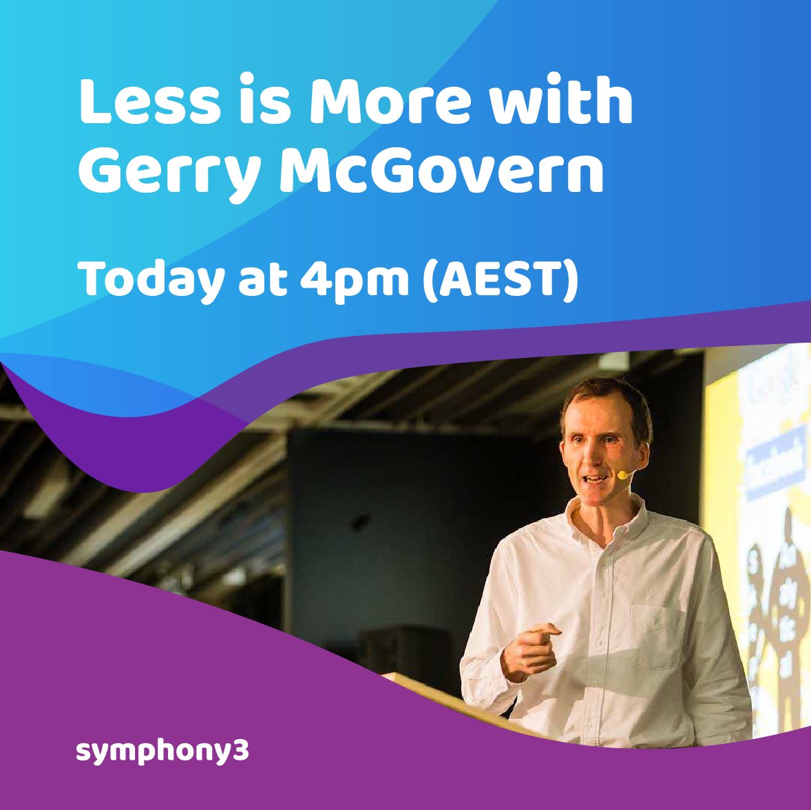 FergColeman's tweet photo. This will be a great connected citizen webinar. Learn about #toptasks #digitalwaste and simplifying digital experiences with @gerrymcgovern today at 4 AEST time - register here: https://t.co/ccMxlVJZdT
@LGProVic @LGProfAust @LGNSW @LGAQ @LGVicWebnetwork @_VLGA #uxdesign https://t.co/45PJnWkp09
