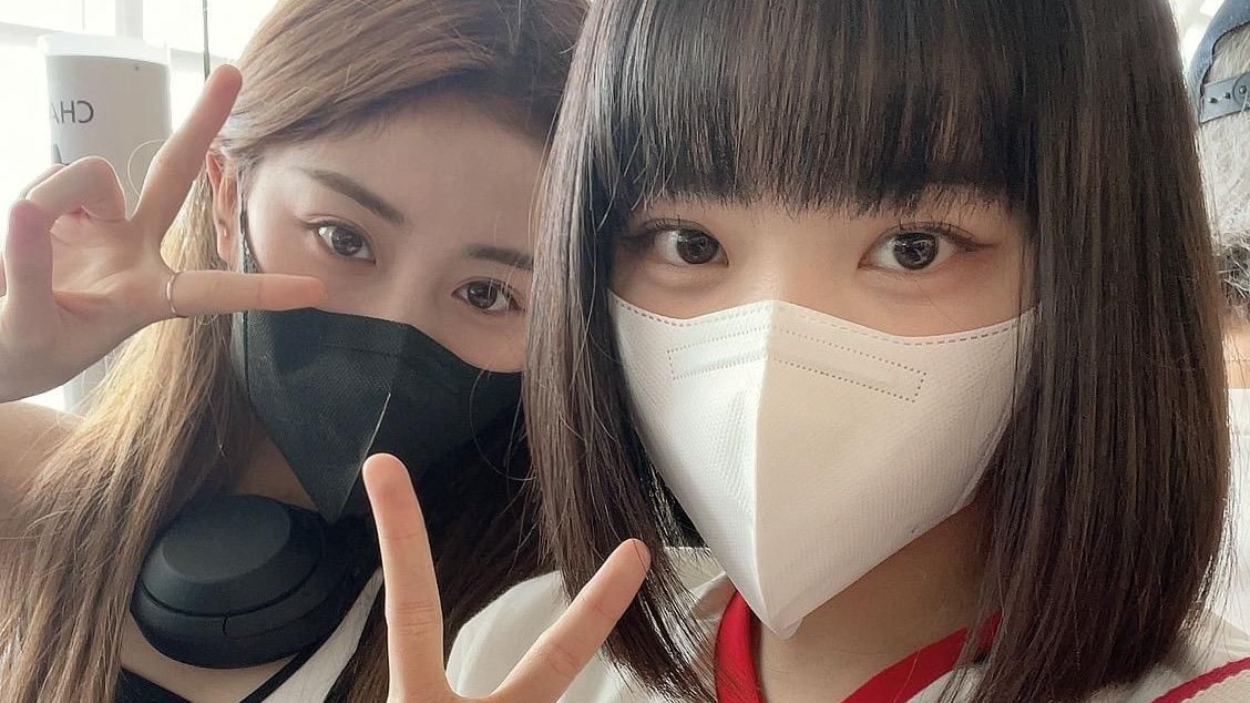 chaewon yunjin besties