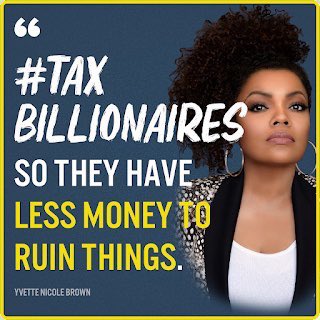 SadieMaeTN's tweet image. 💥I’m sick of billionaires buying politicians, SCOTUS seats, paying legislatures to bring bills to the floor that effect voting rights, women’s rights, public school, environment and so much more. 
#TaxBillionaires Now #ResistanceUnited #ONEV1 #Fresh #DemVoice1