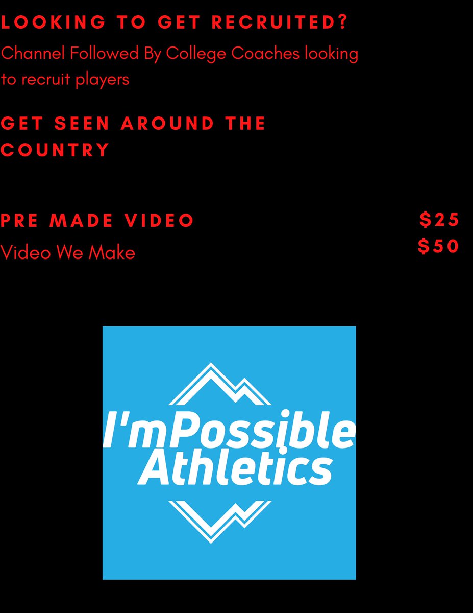 I'mPossible Athletics tweet media