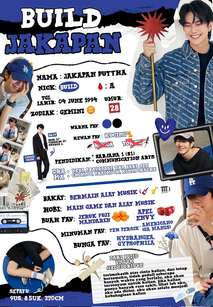 Build_INAFC's tweet image. 𖡙 😸 𓈃 Mari Mengenal Satu Sama Lain 𓎏❕

@Buildbuilddd Build Jakapan
#BuildJakapan #Beyourluve #เจ้าแป๊ะยิ้ม
