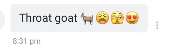 The reviews for Burlington Throat Factory are starting to come in 😈👅 https://t.co/djPWfuAnrt