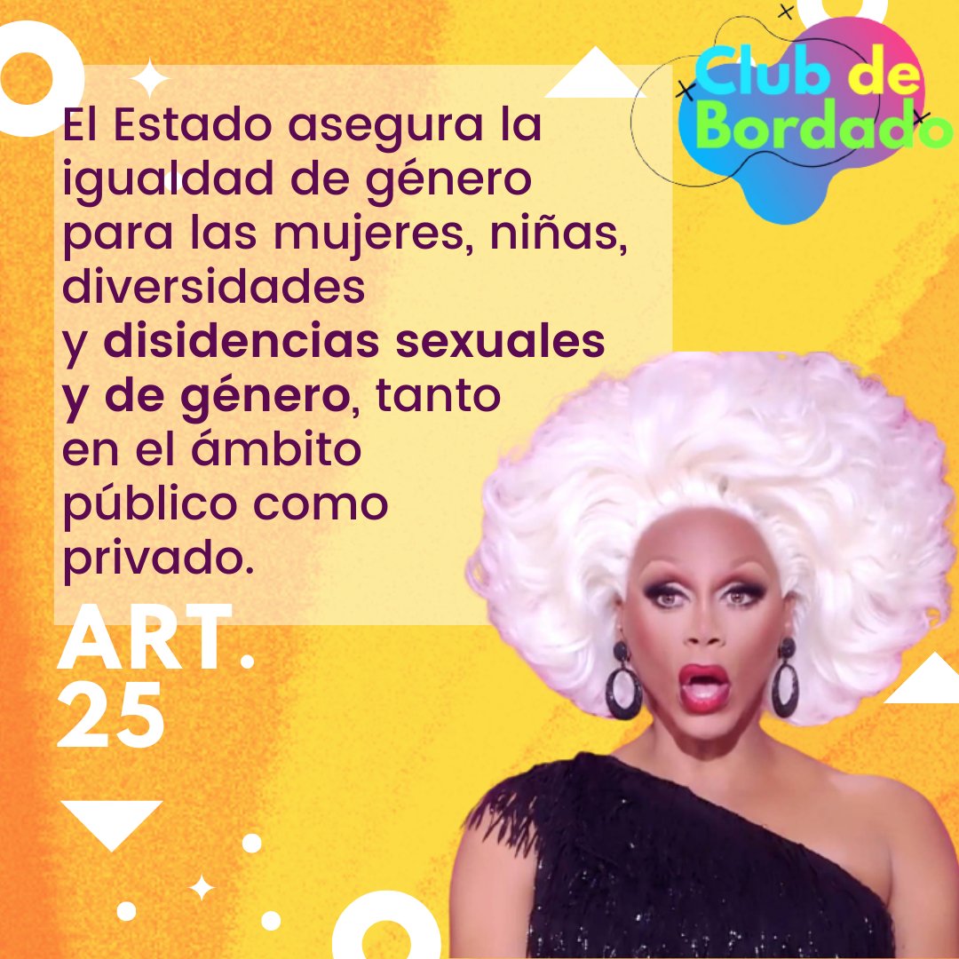 clubdebordado's tweet photo. 🏳️‍⚧️🏳️‍🌈Eres parte de la comunidad LGBTIQ+ y no estas seguro de votar #Apruebo este 4 de Septiembre en el #PlebiscitoDeSalida? Sigue este hilo y te damos algunas buenas razones para votar #AprueboFeliz 🧵 https://t.co/MWhNrKzkCz
