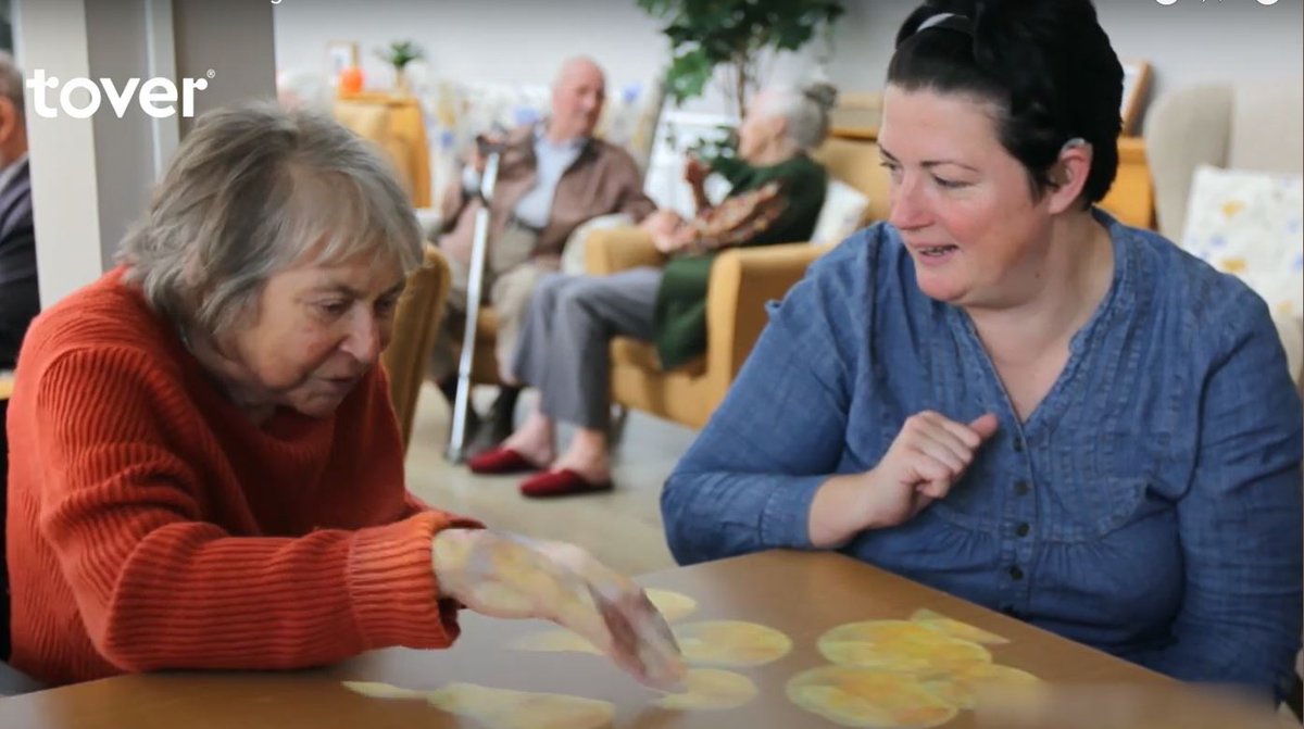 A new interactive technology has been installed in our respite centres at Kilby and Hurlingham to help our clients who live with cognitive challenges in having more positive interactions.

And the best thing is it puts a smile on the face of everyone in the room!