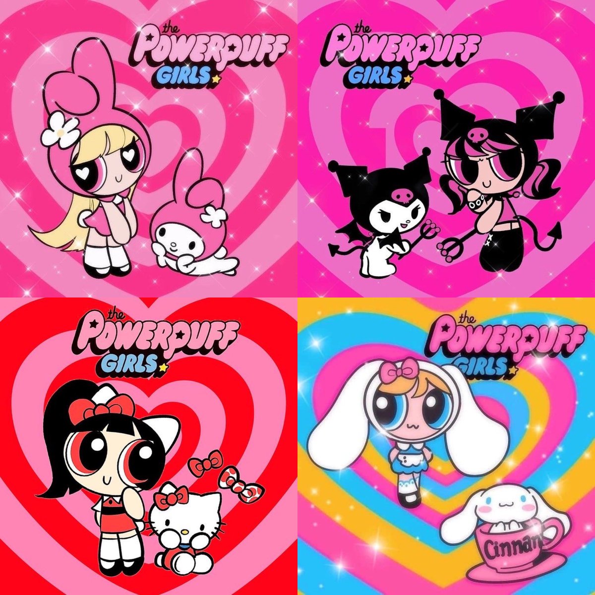 powerpuff girls x sanrio