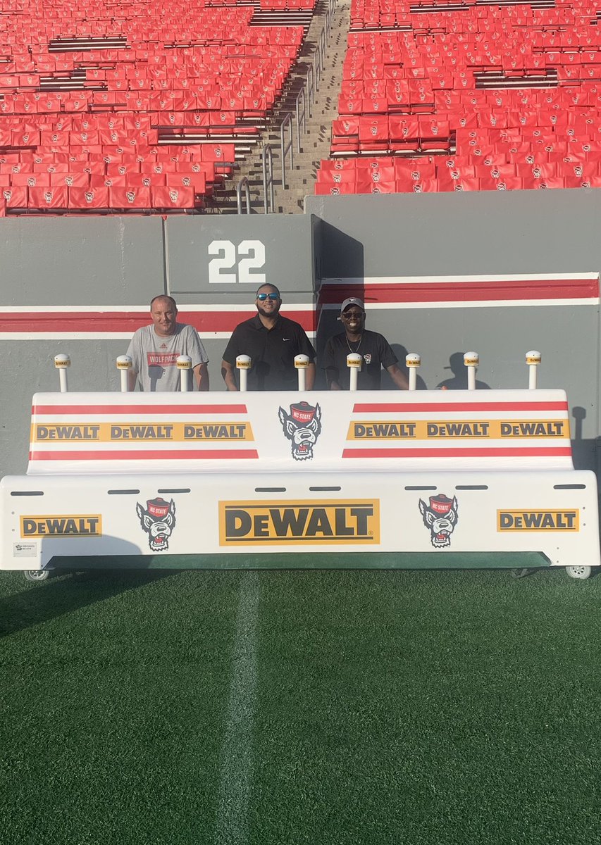 powertoolsweep1's tweet image. DEWALTtough: RT @DragonSeats: Another one for your timeline. Big season coming for the Wolfpack! 🐺🐺🐺 #sznloading #whosnext