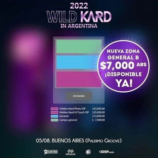 kairomouse's tweet photo. Concierto de KARD en Argentina 🤩

5 de agosto - 19:30 hrs
En Palermo Groove
Av. Santa Fe 4389, CABA
Buenos Aires, Argentina

🎫 Entradas a la venta en Ticketet
Desde $7.000 📣 https://t.co/gTY15U7TVr

Estaré sorteando una entrada muy pronto, así que atentos. 🔥 https://t.co/NVKnqbQnpa