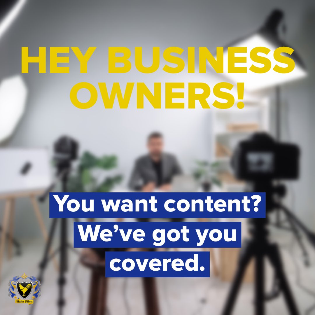 hahnfilms's tweet photo. Hahn Films LLC, #yourcontentcreationcrew https://t.co/2vuFAFErtF https://t.co/FLM3InKokr