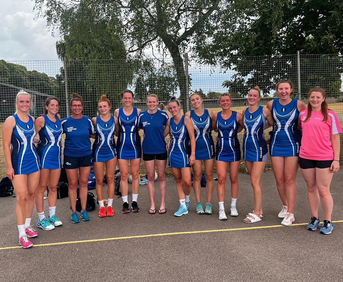 norfolkunitednc's tweet photo. Two fantastic performances for NU Blue to finish on with 77-49 &amp; 105-19 wins; the 3rd time we’ve surpassed 100 goals this season!

And of course, it was @annadavison_’s last game before leaving for Oz! We’ll see you soon! 😘

#endofsummer #100club #div1champions #forAnna 🏆💙 https://t.co/5aXfNTntmF