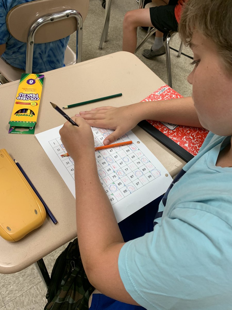 j_eisenberg87's tweet image. #megamath students @CatonsvilleMS create periodic tables of numbers to build number sense and identify GCFs and LCMs @BCPSMATH #achievecreatetransform