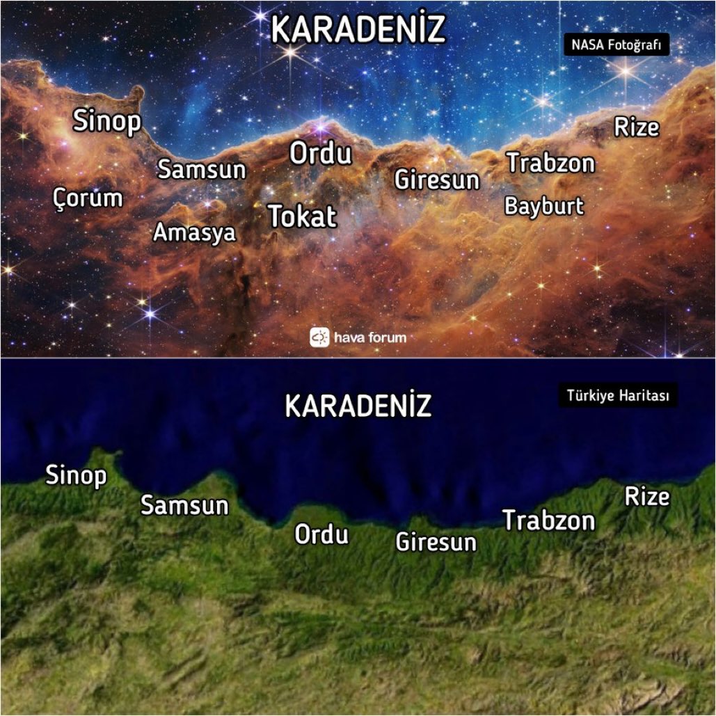 melekcehre's tweet photo. @NASAGoddard @NASAWebb Bizim gördüğümüz :)) https://t.co/cX4eb6OKxD
