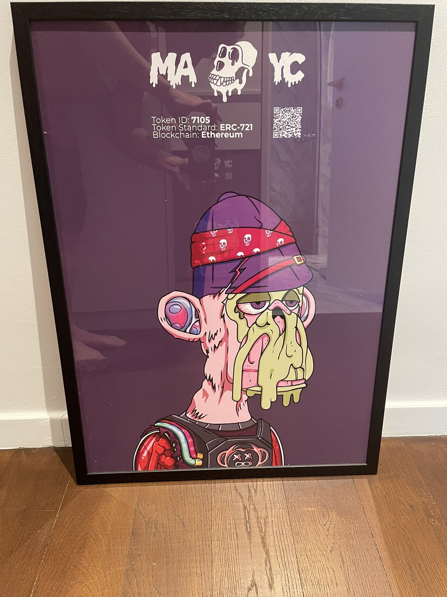 My forever mutant. <a href="/BoredApeYC/">Bored Ape Yacht Club 🍌</a>