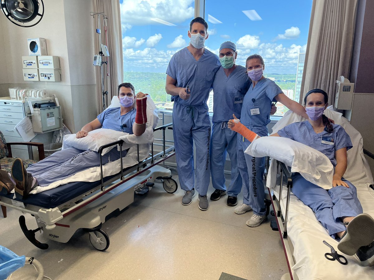 DrLaineyGrey's tweet photo. Got some quality casting practice in today @MayoOrthoRes. Shoutout to our very patient teachers Brian and May for taking time out of their busy days to teach us!
#orthotwitter https://t.co/1mYMf3Wodh
