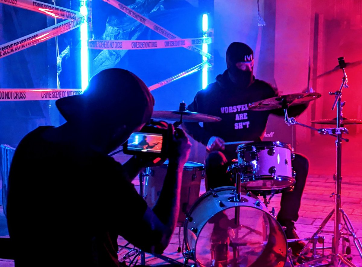 vorstellan's tweet photo. This EP pushed us technically with the song "RIOT". The guitar riff was written by Matthew Donaldson &amp; lyrics were written by Jacob Knight.
We knew that we wanted to do something different for you and we feel that we truly managed to achieve this by your reaction. 🤘😀 https://t.co/vw3o1iusRM