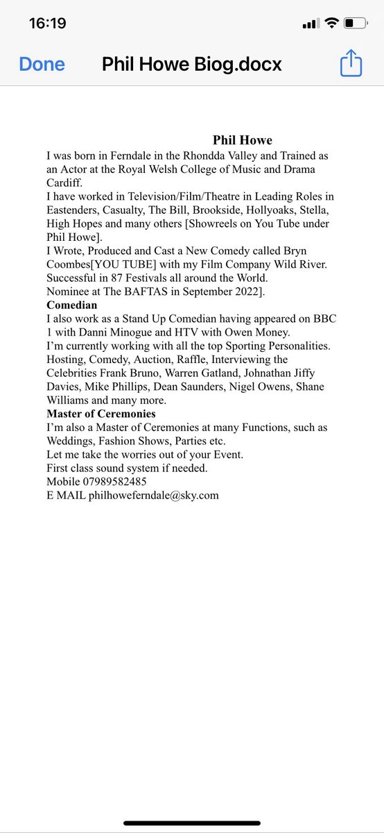 Phil Howe Entertainer tweet media