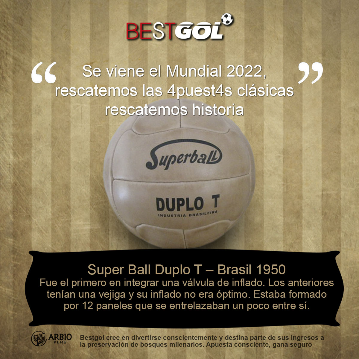 Bestgol_'s tweet photo. ¡Recordando momentos futboleros, rescatando historia y viejas tradiciones!
En https://t.co/u45EKxJRym las apuestas p2p y el futbol ahora tienen un gustito aparte

¡Pruébalas y participa por una entrada a la final de la Copa Libertadores 2022! 🏆✔
#GamblingTwitter #Qatar2022 https://t.co/Nm9IsNsHf5